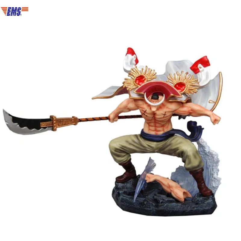

ONE PIECE One Of The Four Emperor Whitebeard Edward Newgate Combat GK PVC Statue Action Figure Toy X2461