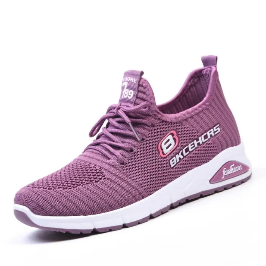 Zapatillas deportivas con plataforma para Mujer, zapatos de deporte femeninos, color negro, 2021