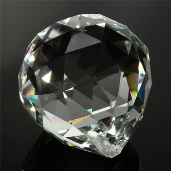 

100mm Photography Faceted Crystal Ball Feng Shui Crystal Ball Glass Ball Water Prism Pendant Hanging window decorations