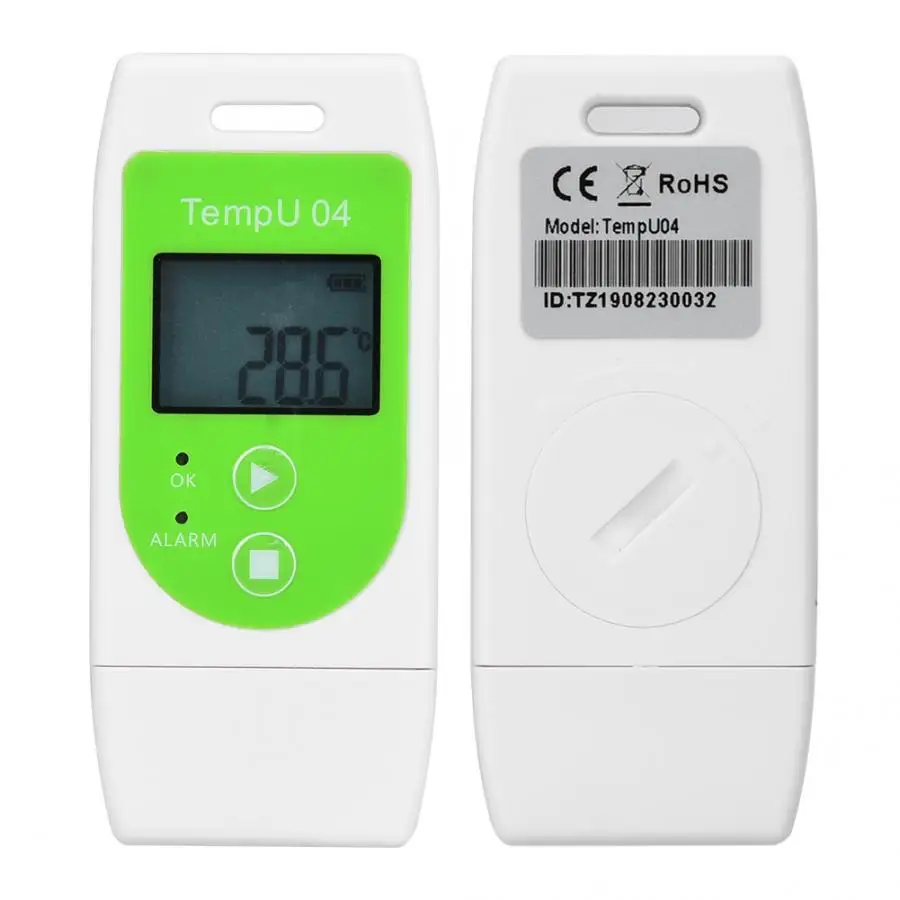 Регистратор температуры и влажности TempU04 PDF USB регистратор данных о температуре