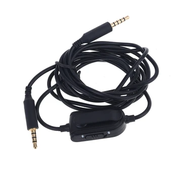 

Black -Audio Earphone Cable for -Logitech -Astro A10 A40 G233 G433 Gaming Headset wired headphones -Audio Cable