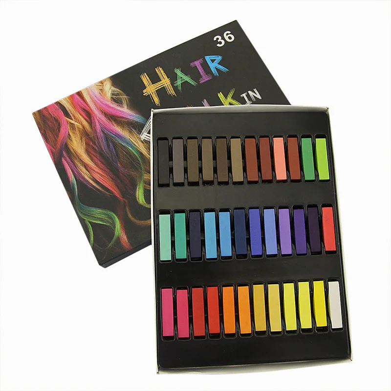 Crayons Soft Dry Pastel 6/12/24/36 Colors/Set Art Drawing Set Chalk Color Crayon Brush Stationery for Students Art Supplies colored crayons
