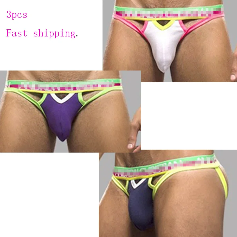 

Men Jockstrap Special Design G-String Men Undershort Soft Cotton Solid Men Briefs Panties Guy Jockstraps Men Underwear S-XXL