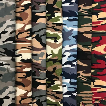

50/100*150cm High-end Cotton Camouflage Printed Fabric for Pants Outdoor Sports Apparel Coat Home Decor Sewing Accessor Material