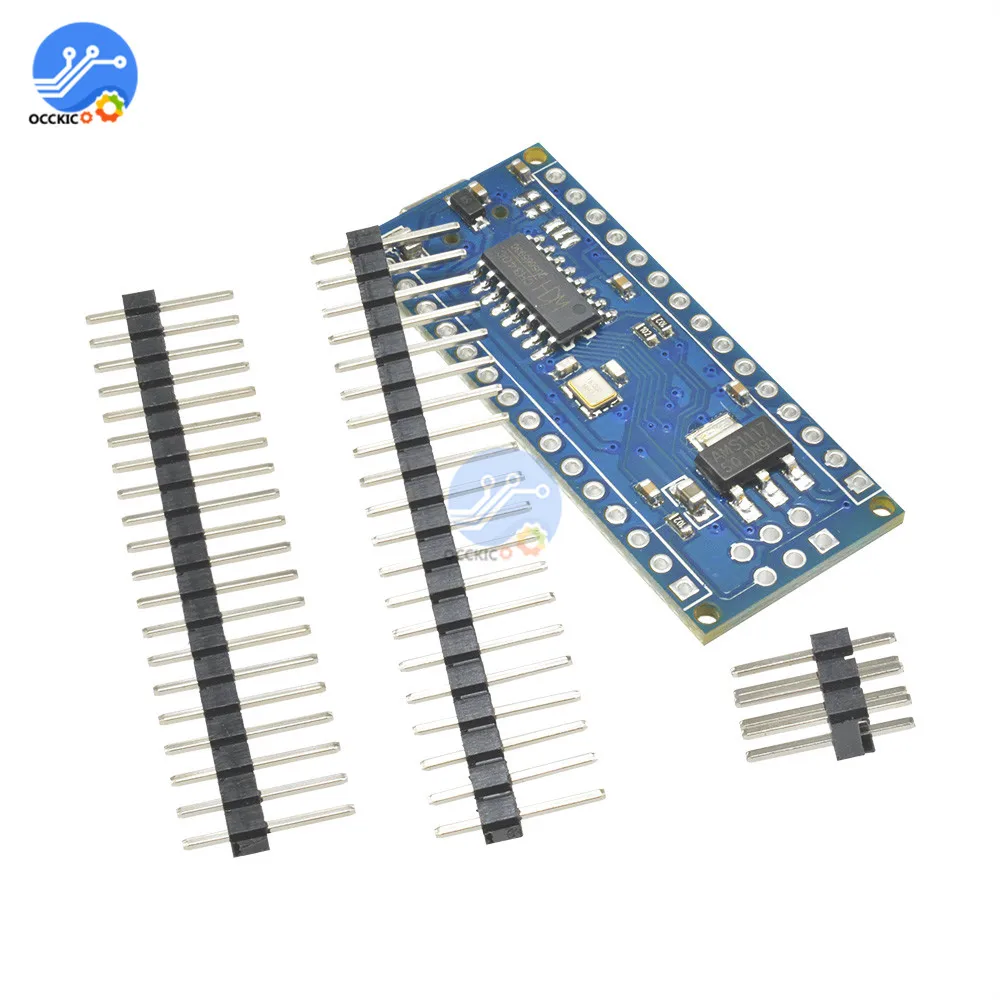 USB CH340 Nano V3.0 ATmega328P плата контроллера совместимый для Arduino Nano CH340 USB драйвер ATmega328 трансивер