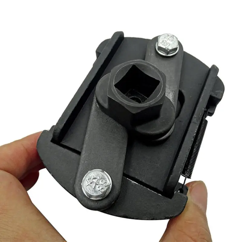  80mm-105mm Universal Cast Steel Adjustable Oil Filter Remover Wrench Fuel Removal Tool Two-claw Cas