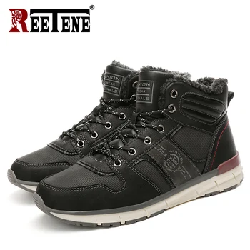 

2019 New Winter Plush Men Snow Boots Warm Casual Winter Men's Sneakers Fashion Outdoor Men's Ankle Boots Men Winter Work Boots