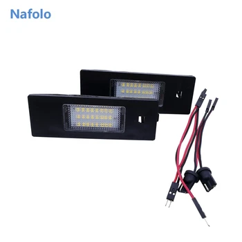 

Car License Number Plate Lights for BMW E87 E81 E63 E64 No Error LED License Plate Lights 12V 6500K Whte