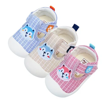 

Skid-Proof Fox Baby Shoes Soft Genuine Leather Baby Boys Girls Infant toddler Moccasins Shoes Slippers First Walkers