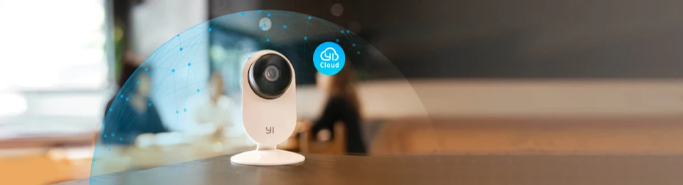 Домашняя камера YI 1080p Home Camera | Режим ночной съемки | Обнаружение движения | Двусторонняя аудиосвязь | Облачное хранилище