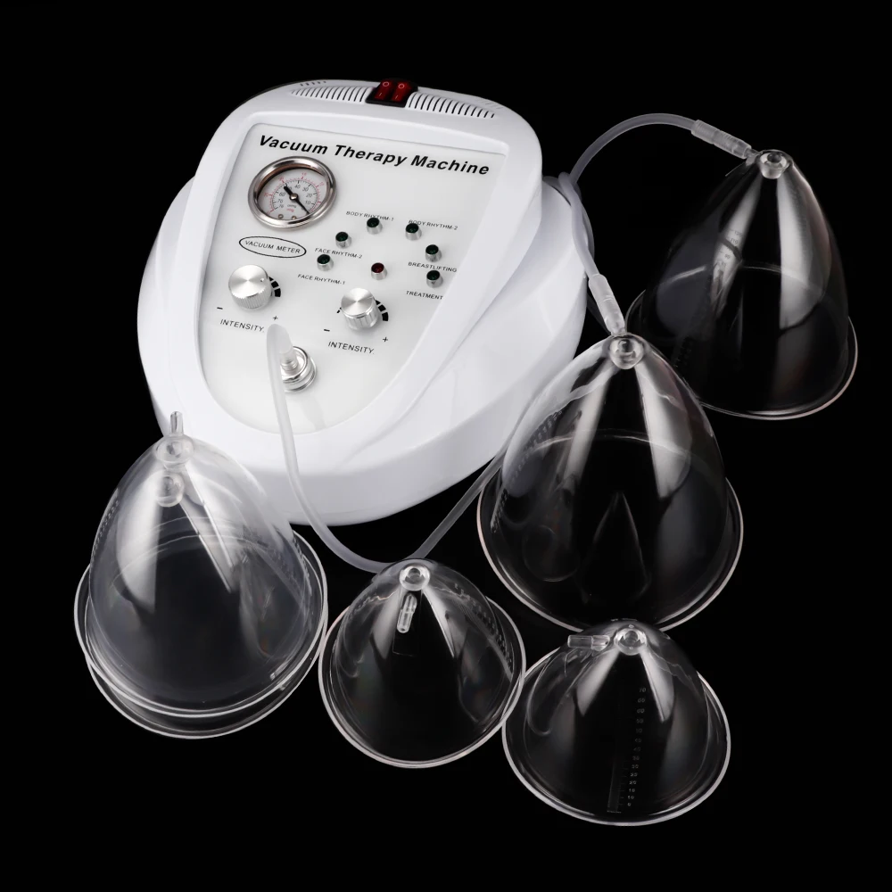 

new Vacuum Massage Therapy Machine Electric Breast Pump Lifting Breast Enhancer Massager Cup Body Shaping Beauty Device 50