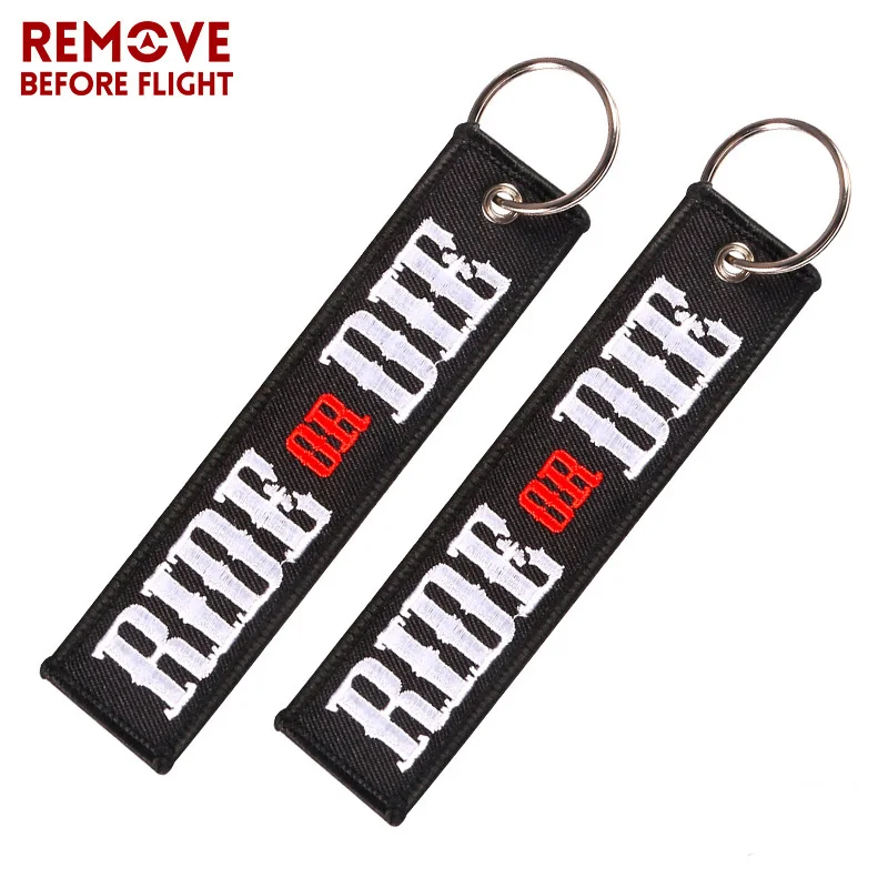 RIDE OR DIE MOTOCYCLE KEYCHAIN5
