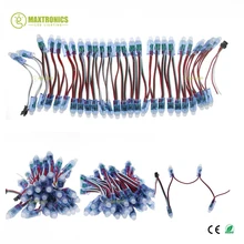 5000 шт. 12 мм WS2811 2811 IC полноцветный сменный ЖК-экран свет постоянного тока 5 В вход IP68 водонепроницаемый RGB цвет цифровая светодиодная точечная лампа