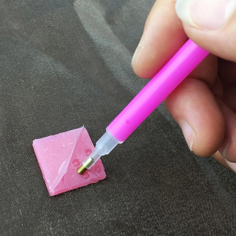 Nail Rhinestone Point Dotting Glue Pen Paste Sticker Diamond Mud Adhesive Clay Picker Nail Manicure Tool