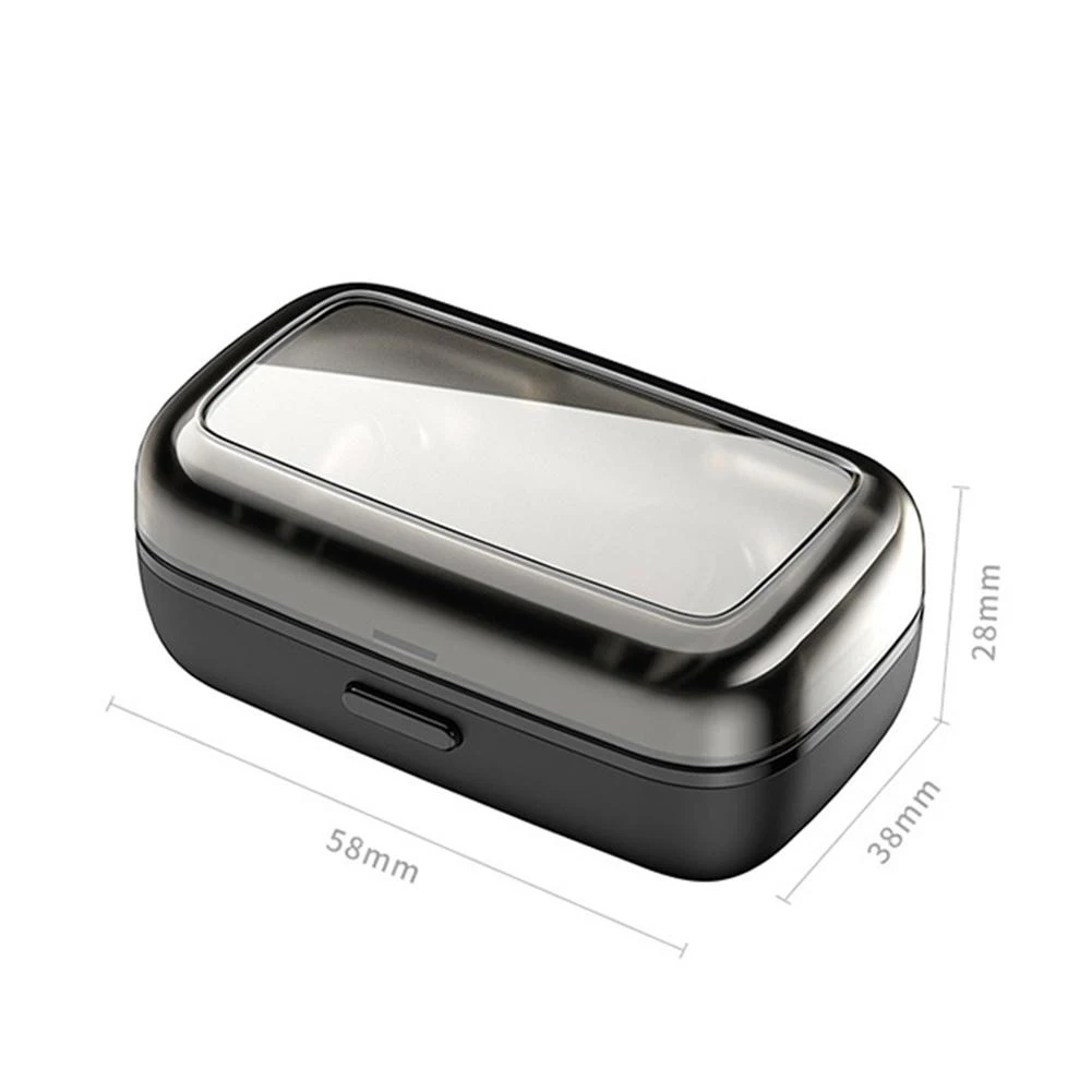 XG23 TWS Fingerprint Touch Bluetooth Earphones HD Stereo Wireless Headphones Noise Cancelling Gaming Headset LCD Charging Box