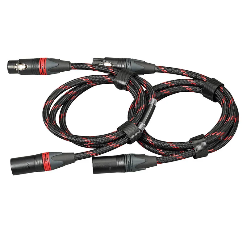 Cristal de Cobre Cobertura Audiophile Único Xlr Equilibrada Linha Cabo Áudio Profissional Tcx1 6n - Image 5
