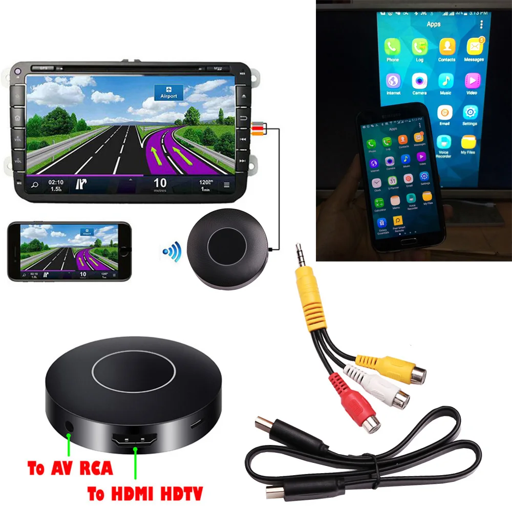 AllShare литой DLNA Miracast Airplay экран зеркальное HD ТВ ключ HDMI Палка беспроводной Wifi