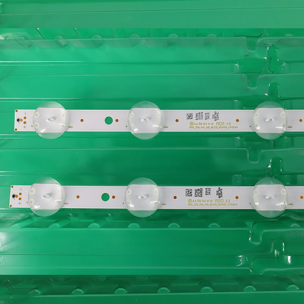 Fita de Led 600 mm para Retroiluminação Peças 8leds lg 32lj510u Ssc_32lj61_hd s - Imagem 3