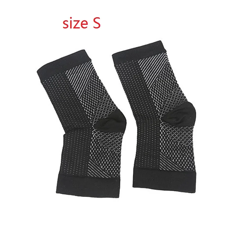 1pair Anti Fatigue Outerdoor Foot Sleeve Sock Elastic Comfort Compression Breatheable Heel Support Pain Relief Foot Care Sock - Цвет: style 2