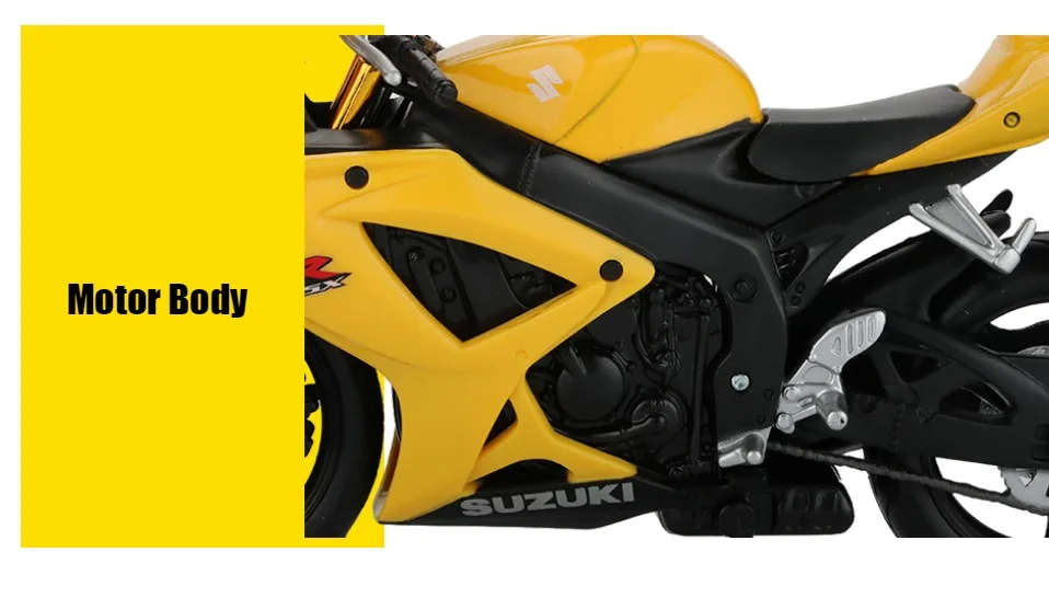 Maisto 1:12 сплав модель мотоцикла Игрушка GSX-600 спортивный велосипед шоссейные гонки коллекция моделей автомобилей креативные игрушки для детей подарок