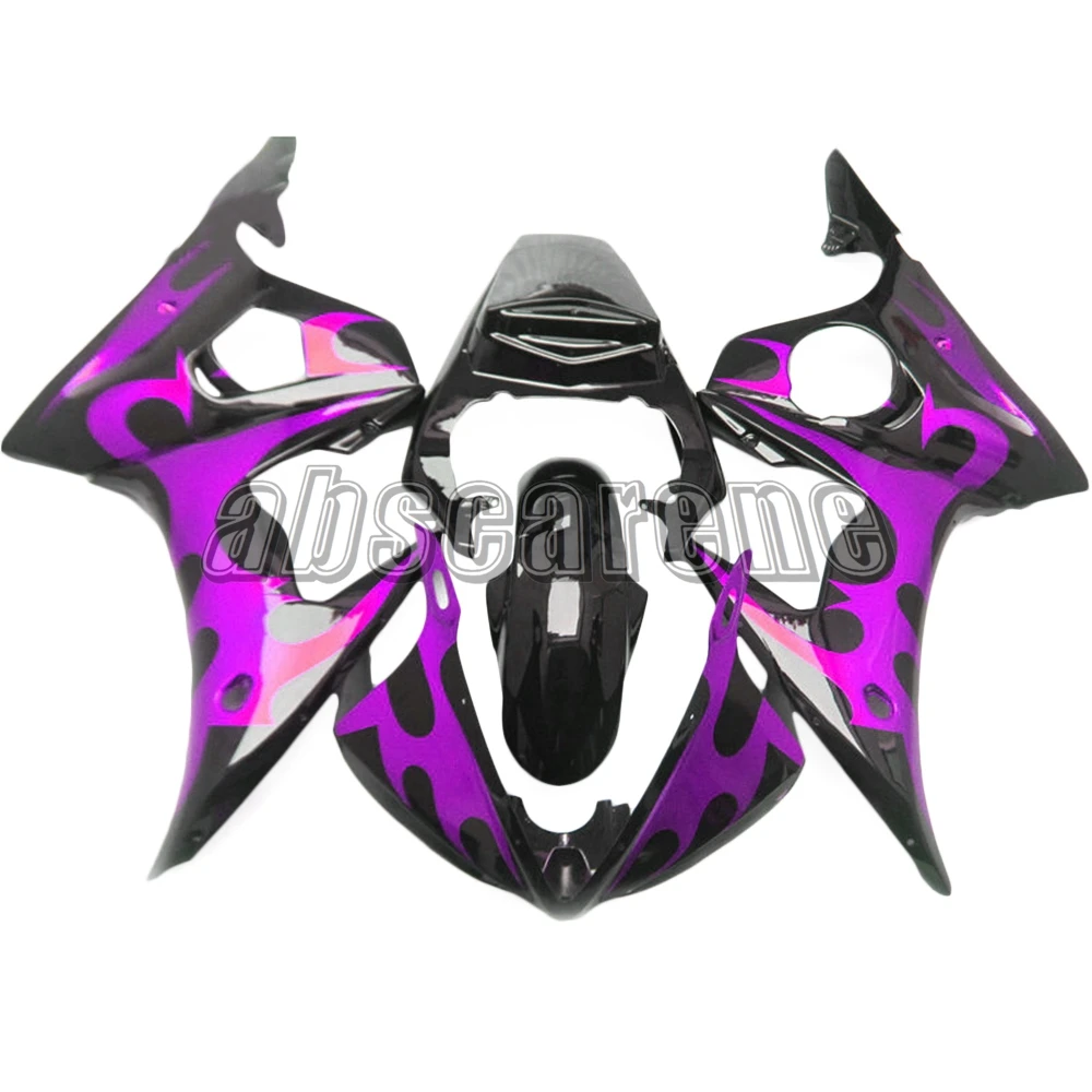 Injection Full Fairing Kit For Yamaha YZF600 R6 2003 2004 2005 R6 03 04 05 ABS Plastic Motorcycle Bodywork Gloss Black Purple