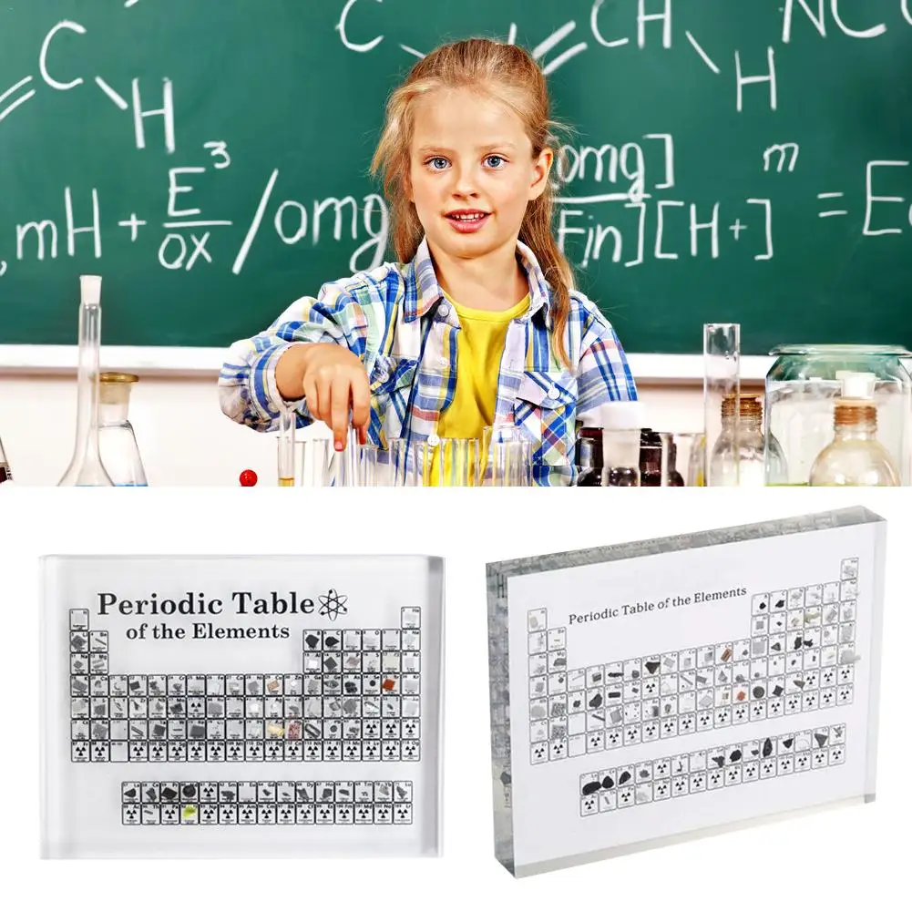 

2019 NEW Periodic Table Chemistry Knowledge Toys for Children Birthday Gift desktop educational toy