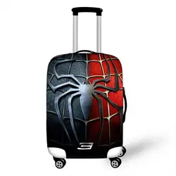 18-32 дюймов супергерой Человек-паук мультфильм эластичный багаж защитный Чехол чемодан защита от пыли Чехол Аксессуары для путешествий