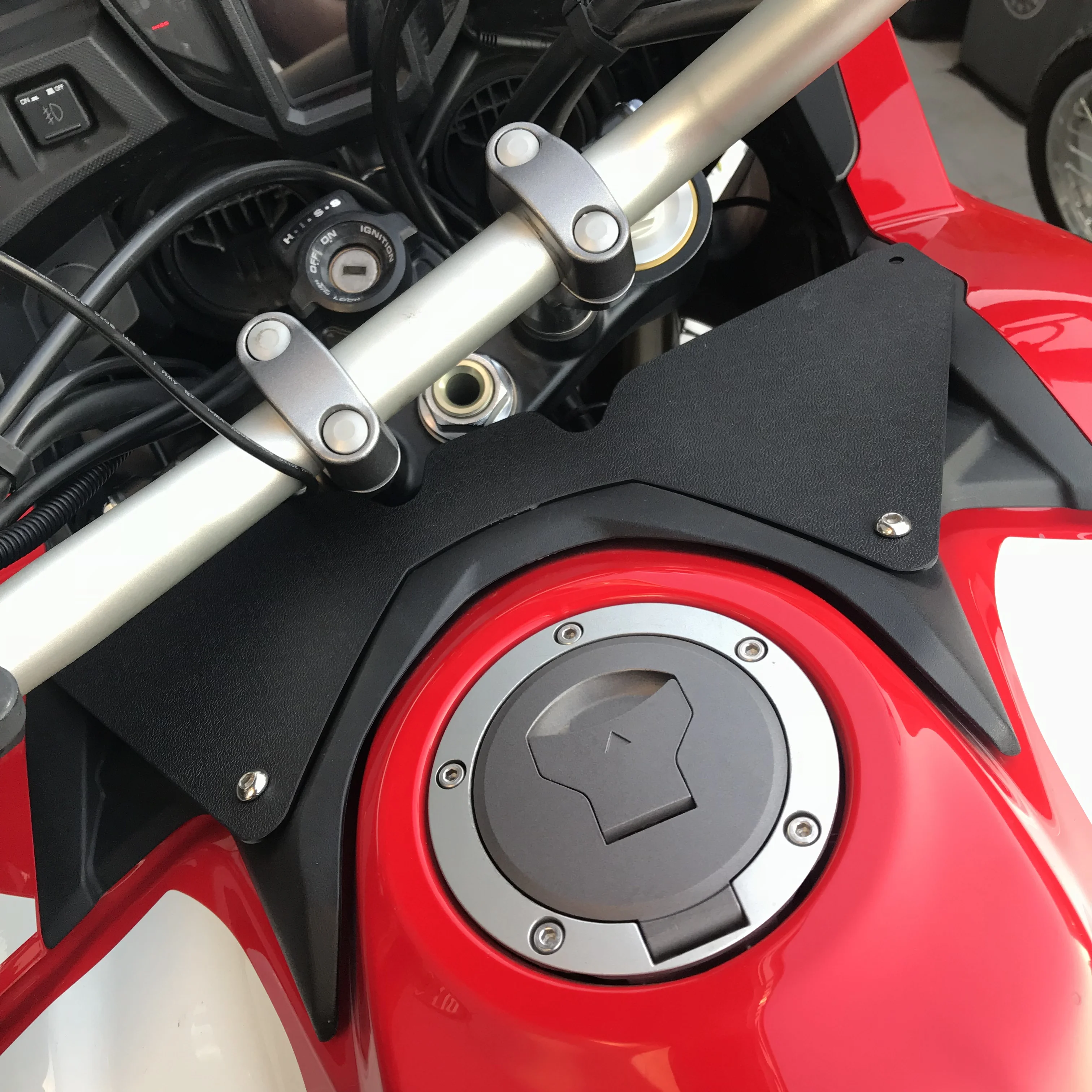 Африка двойной CRF1000L Forkshield верхний воздушный поток WindDeflector для Honda CRF 1000L CRF 1000 L Африка двойной