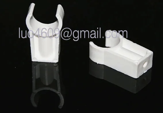 3/4 ' DN20 OD25mm трубный зажим высокая ножная Нижняя база пластиковая Одиночная u