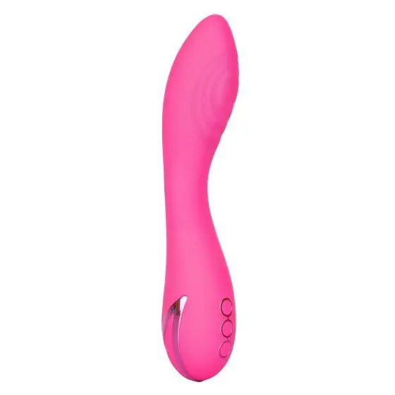 Pink Surf City centerfold vibrator with pulsating effect-16 cm. | Красота и здоровье