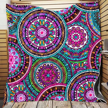 

Geometry Design Plush Throw Blanket Bedding Fashion Quilt Fashion Bedspread Adult Travel Sherpa Blanket