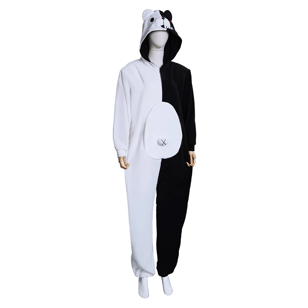 Danganronpa Pyjama - Monokuma and Monomi Cosplay Costume Jumpsuit 