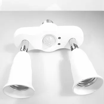 

ARTOO E27 lamp bulb scoket PIR Infrared Motion Sensor Lamp Socket Holder AC 100-240V 360 Degree Detection Day & night 2 modes