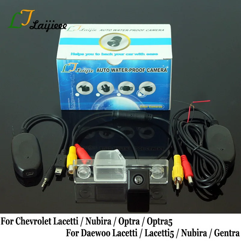 For Chevrolet Daewoo Lacetti Lacetti5 Nubira Optra Optra5 Gentra J200 / HD CCD Night Vision Wireless Auto Backup Rearview Camera |