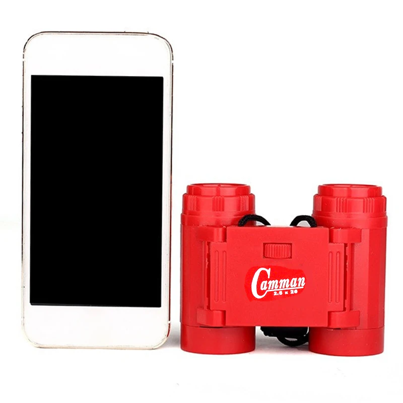 lower price  Children 2.5 x 26 Magnification Toy Binocular Telescope with Neck Tie Strap Hot Sales