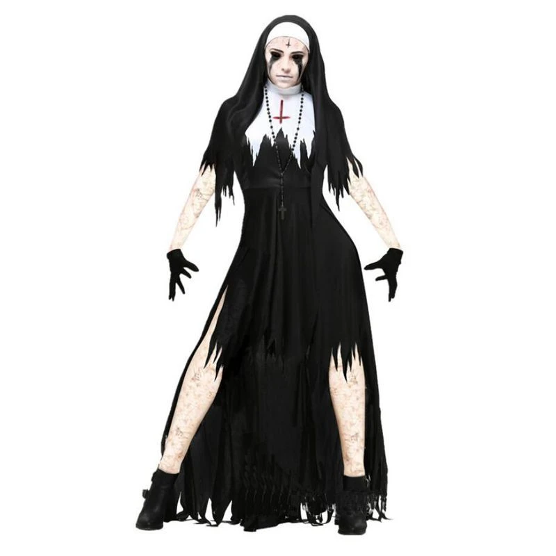 

Halloween Costumes For Women Costume Cosplay Horror Ghost Clothes Adult Blood Sister Zombie Ghost Vampire Costume