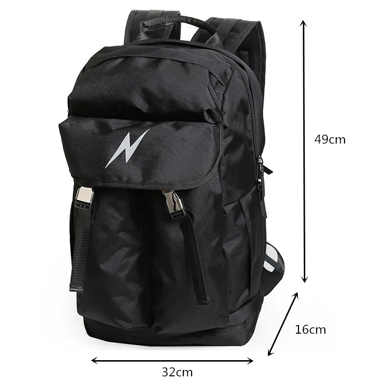 Модная мужская спортивная сумка S port рюкзак для ноутбука нейлоновый водонепроницаемый дорожный рюкзак большой емкости студенческий школьный рюкзак для колледжа