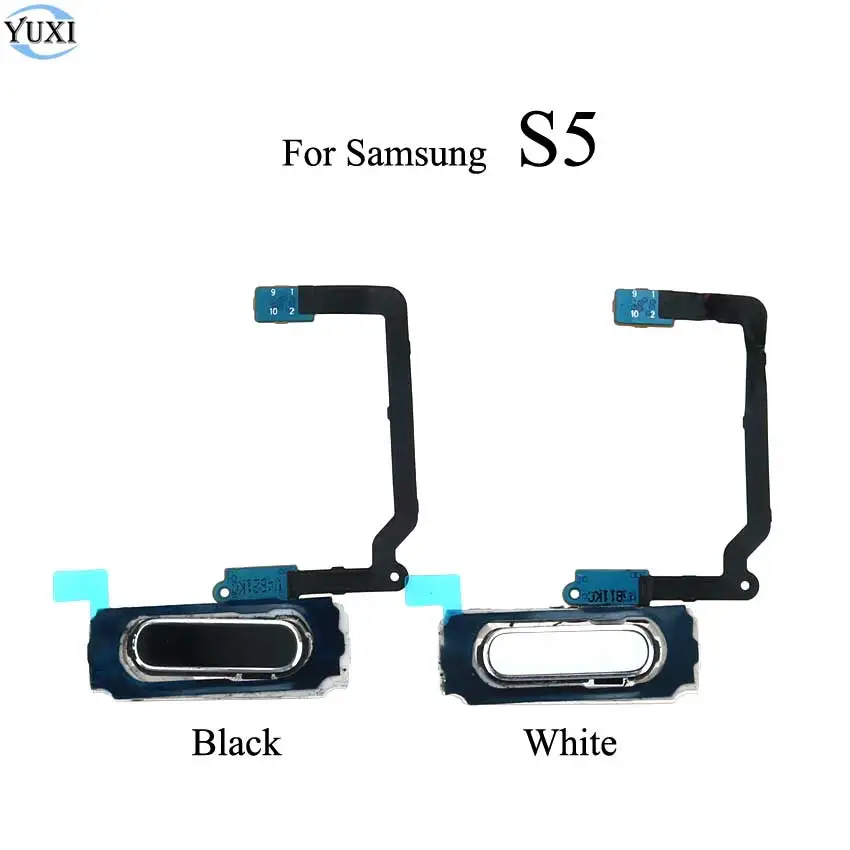 Датчик отпечатков пальцев YuXi для Samsung Galaxy S5 I9600 G900i G900F G900A G900H G900T Кнопка возврата