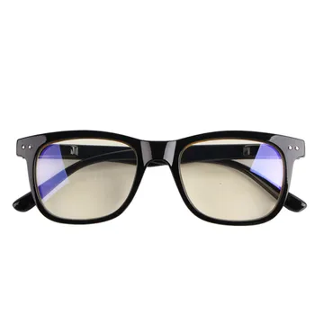 

Square Clear Blue Light Blocking Glasses Frame Men Women Transparent computer eyeglasses очки Black bluelight glasses