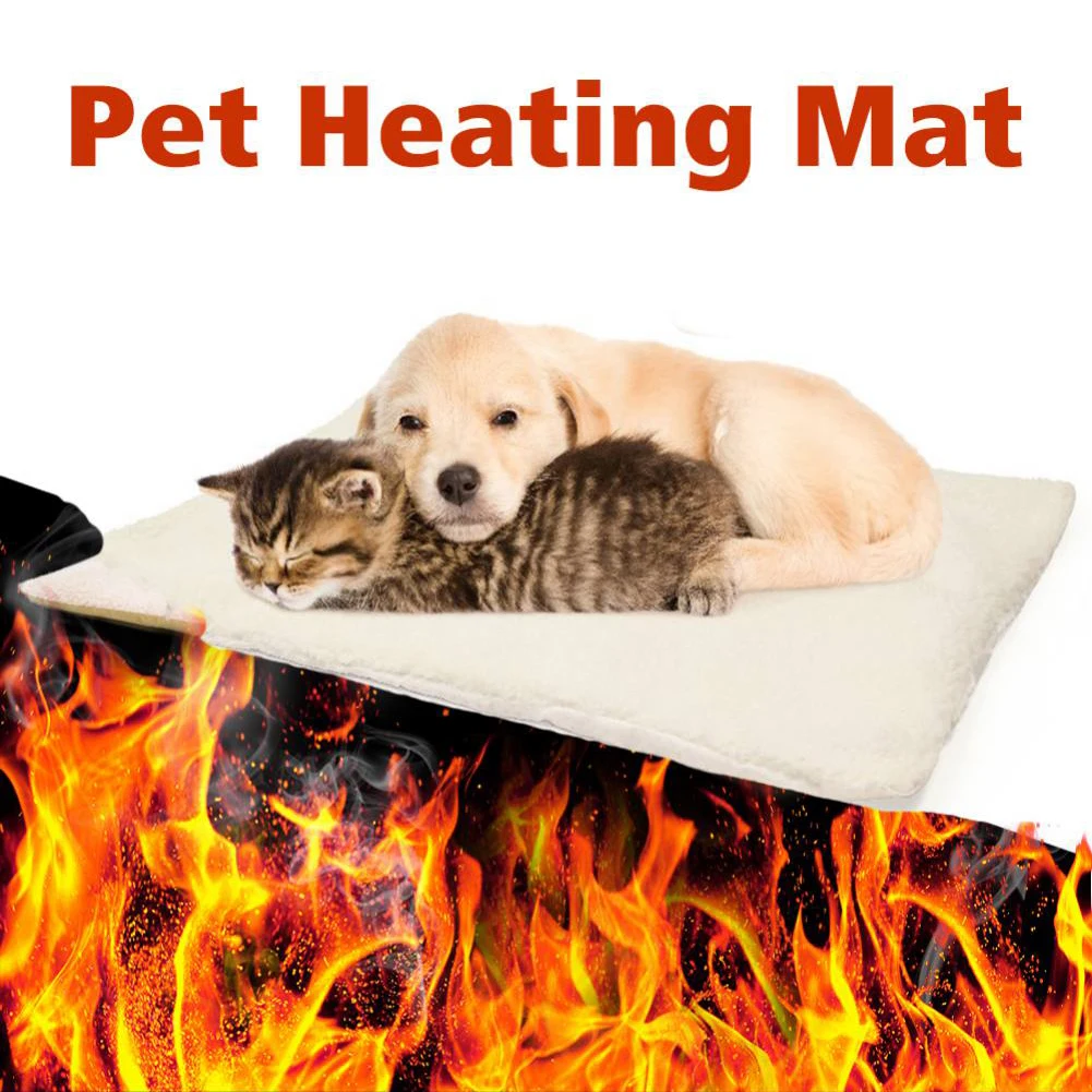 Pet Supplies Self Heating Warm Pet Blanket Pad Winter Warm Heated Pad Mat  For Dogs Cat Rug Thermal Pillow - AliExpress