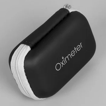 

Hard EVA Pillow Oximeter Protecive Case Bag Portable Blood Zipper Carry Storage Bag for Fingertip Pulse OximeterHealth Care