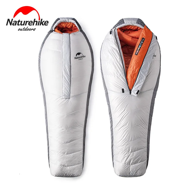 Спальный мешок Naturehike 2019 20D для мам Арктический альпийский гусиный пух очень
