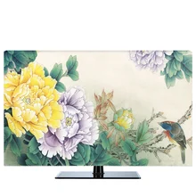 Изготовленный На Заказ 1"-80" 22 дюймов 75 дюймовый ЖК-экран tv PC крышка декоративная капот занавес цветок водонепроницаемый многоцветный