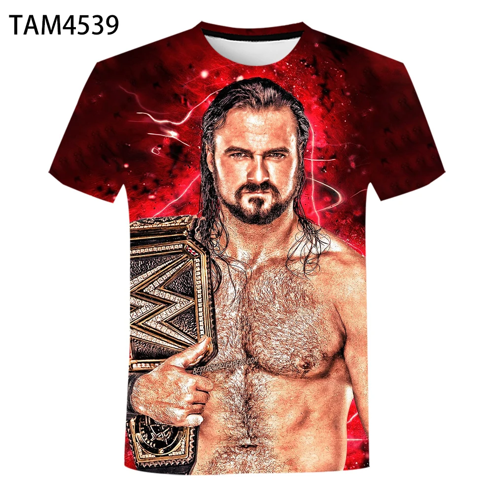 2021 New Summer Printed Drew McIntyre 