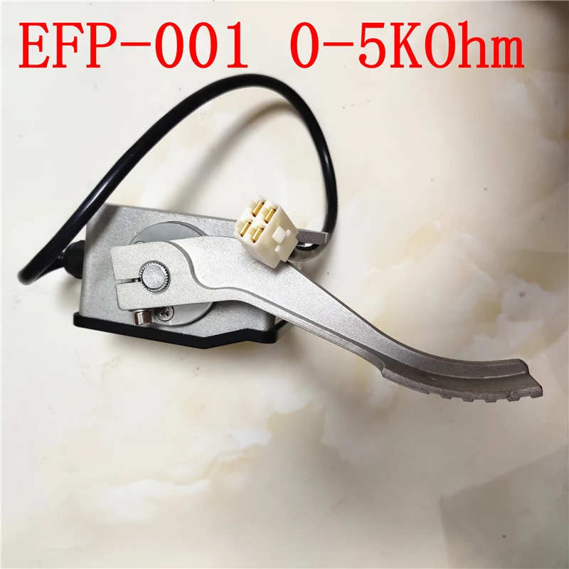 EFP-001 0-5KOhm ELECTRONIC FOOT PEDALS FORKLIFT THROTTLE PEDAL FOR CONTROLLER ELECTRIC FORKLIFT SIGHTSEEING CARS