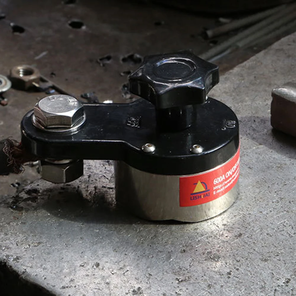 

200A Holder High Strength Soldering Magnetic Small Lightweight Adjustable Tool Connector Welding Ground Clamp Machine Hardness