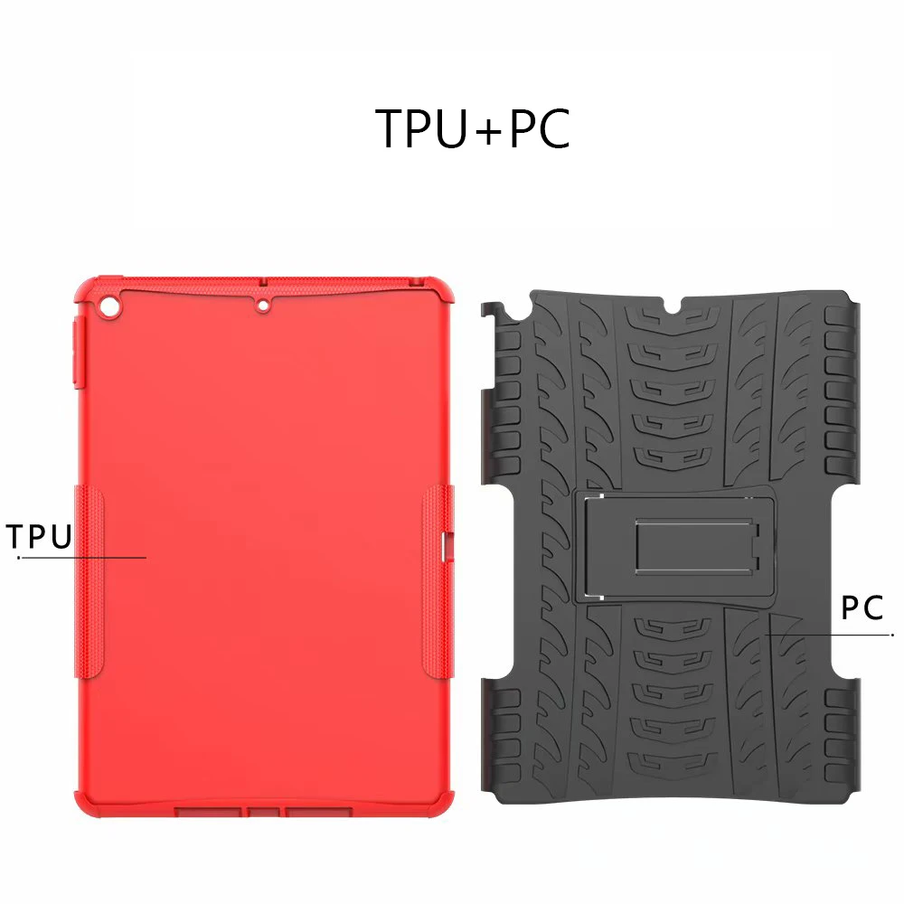 TPU+ PC чехол для Apple IPad 10,2 дюймов сверхмощный 2 в 1 Гибридный Прочный противоударный чехол для телефона чехол для iPad 7го поколения A2198 A2200