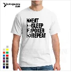 Забавная футболка для сварщика Eat Sleep Weld Repeat, Модная хлопковая Футболка 16 цветов, уличная футболка, топы с короткими рукавами