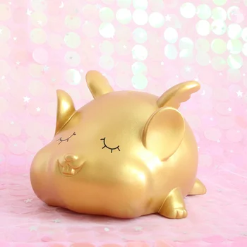 

2020 New Small Gold Mouse Piggy Bank Piggy Bank Cartoon Piggy Bank Cute Coin Box Kids Creative Gift Crafts Piggy Bank