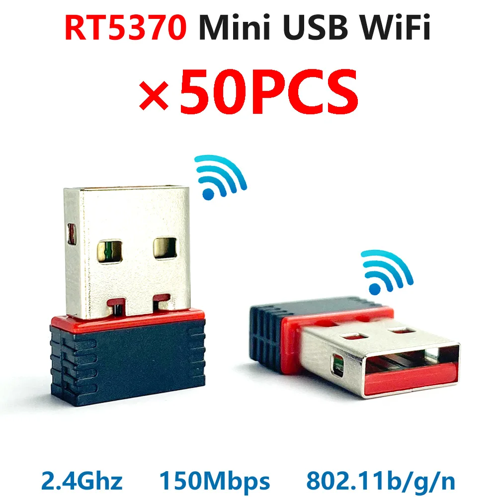 [50 шт.] 5370 мини USB WiFi с чипом Ralink RT5370 150 Мбит/с 2 4 ГГц IEEE 802.11b/g/n Стандартный USB2.0
